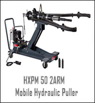 HXPM 50 2ARM Mobile Hydraulic Puller